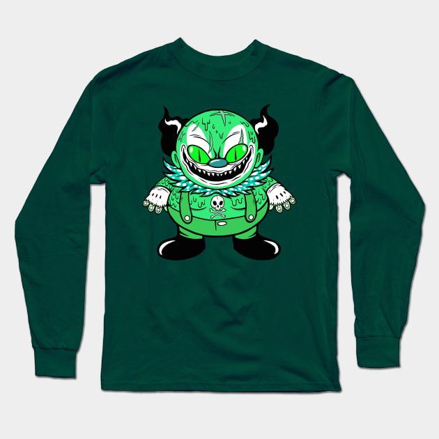 Slimy Bully Long Sleeve T-Shirt by flynnryanart